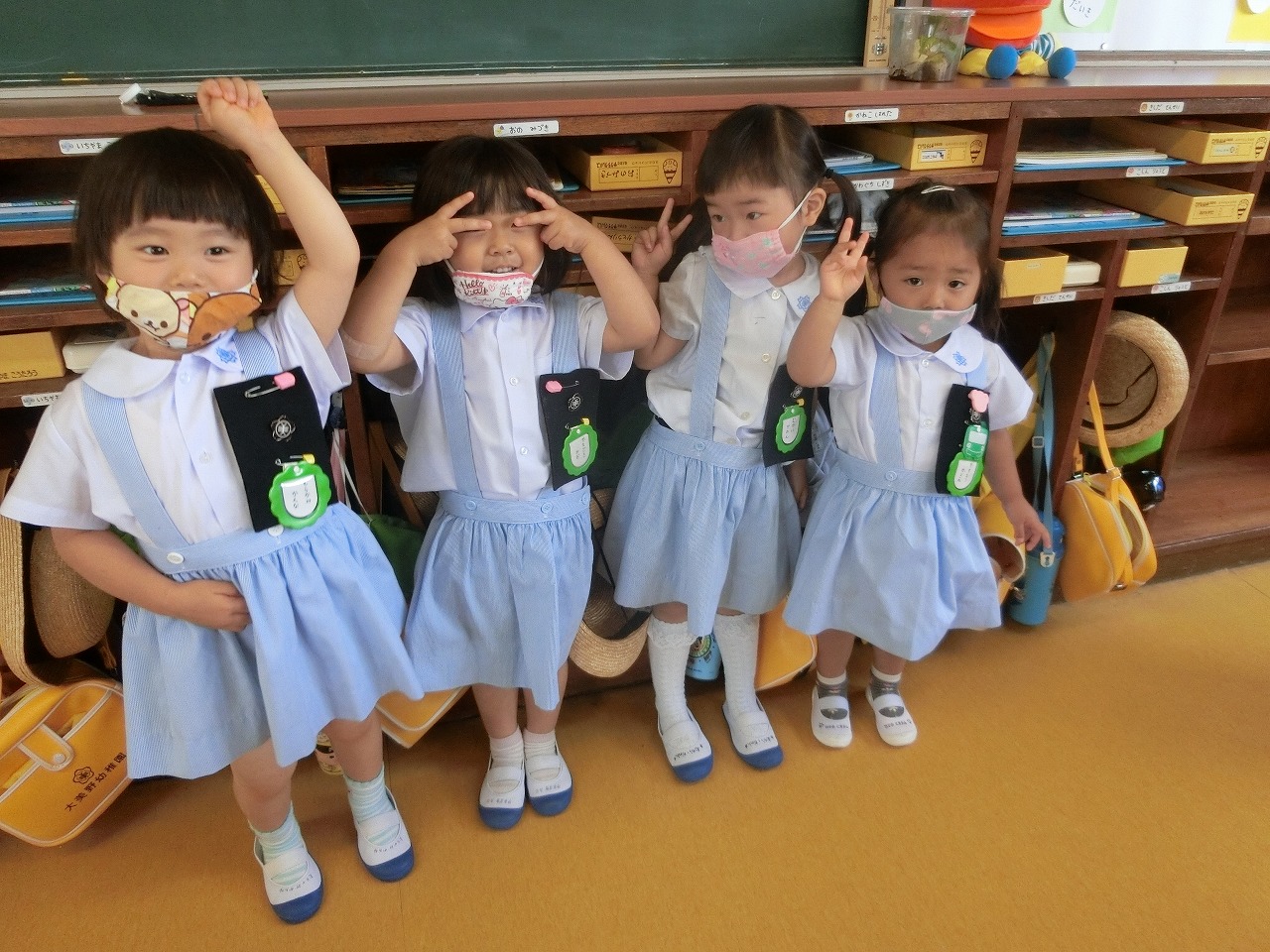 大東市 秀英幼稚園 制服一式 女児用 - 大阪府の子供用品